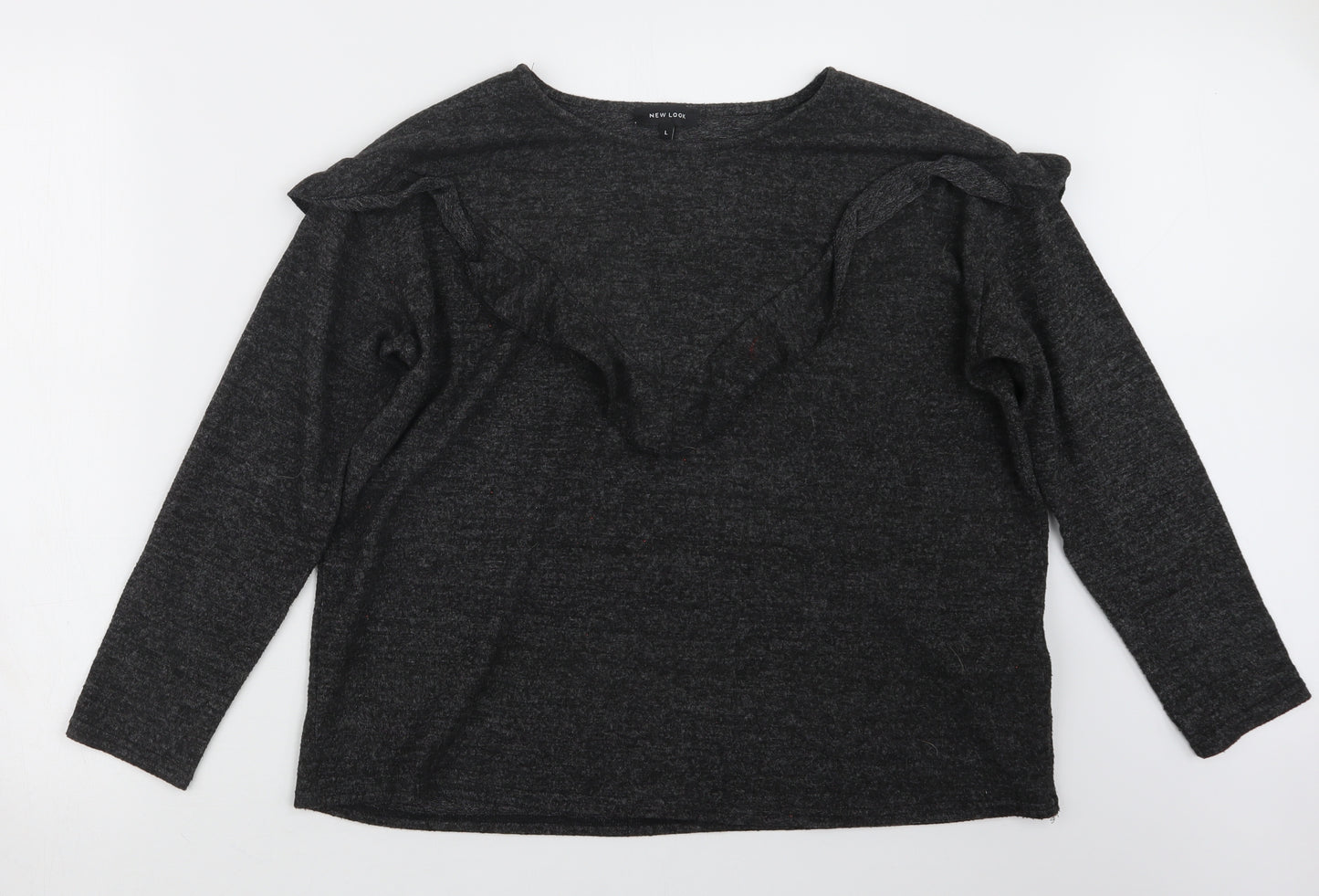 New Look Womens Grey   Pullover Jumper Size L  - Curves