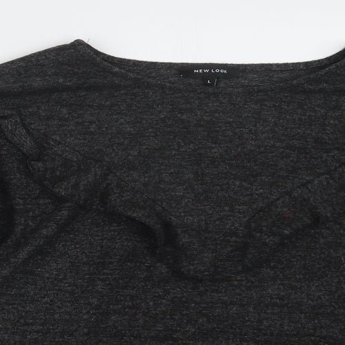 New Look Womens Grey   Pullover Jumper Size L  - Curves