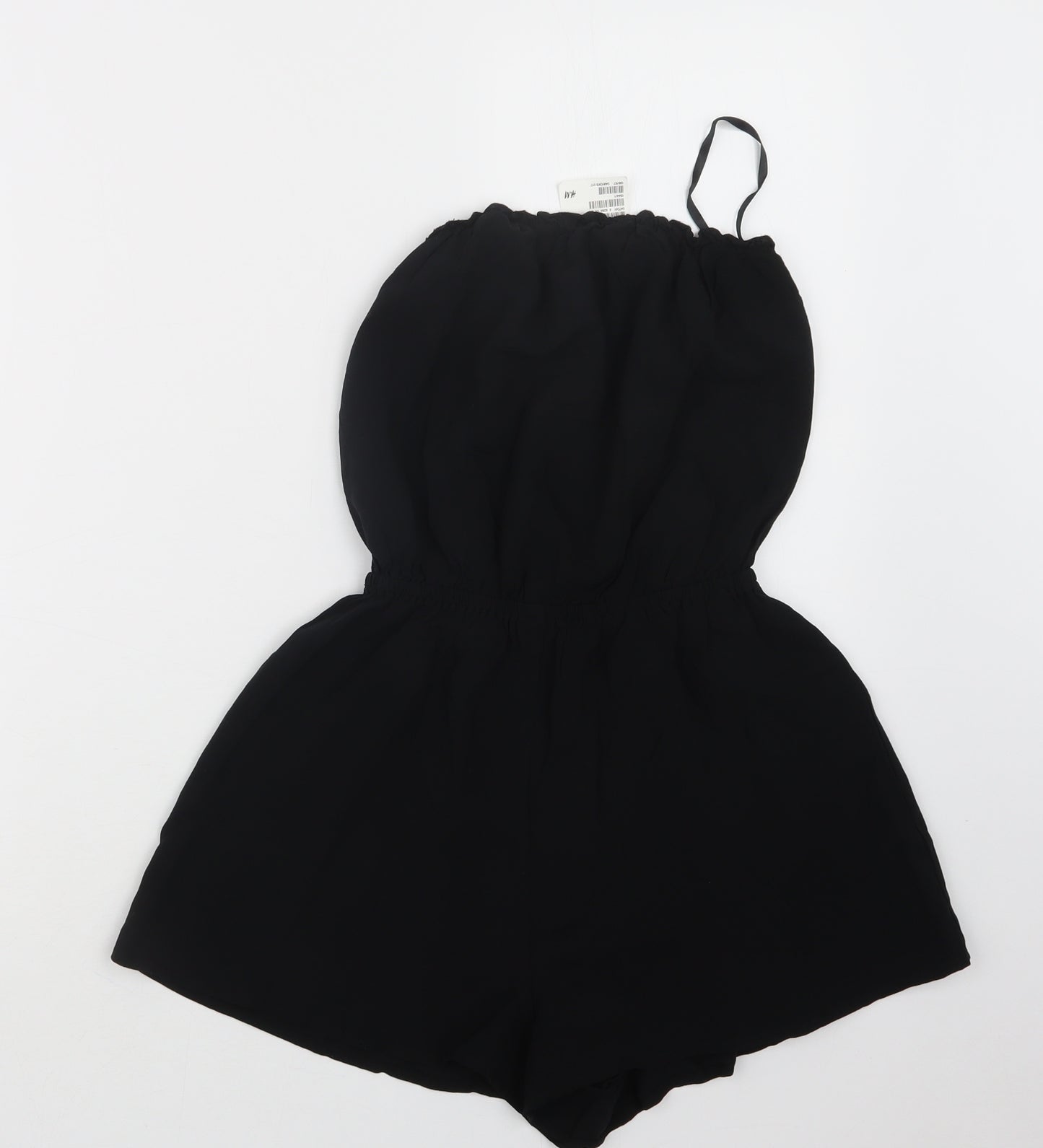 Divided by H&M Womens Black   Playsuit One-Piece Size 6