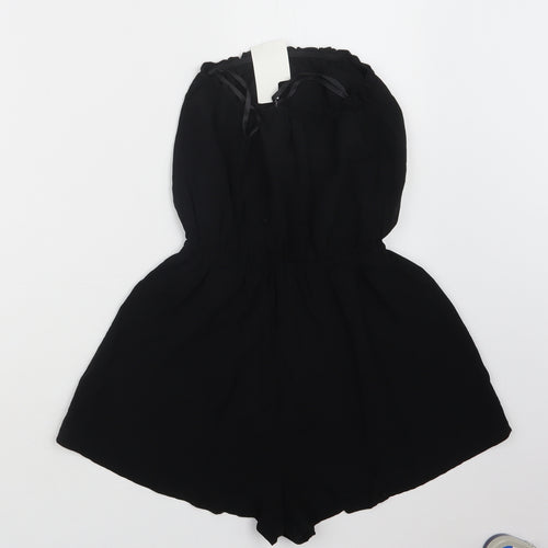 Divided by H&M Womens Black   Playsuit One-Piece Size 6