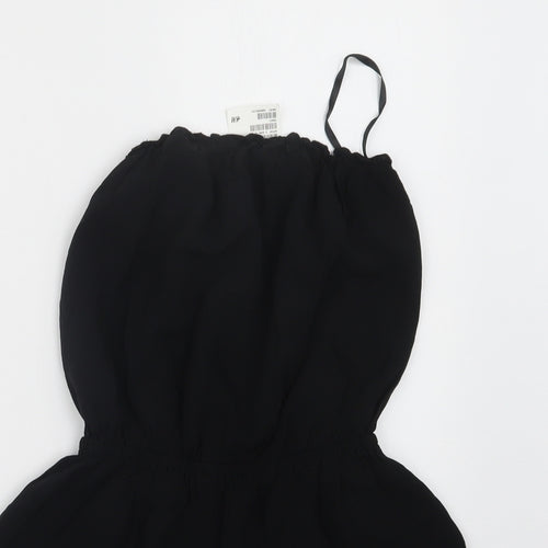 Divided by H&M Womens Black   Playsuit One-Piece Size 6