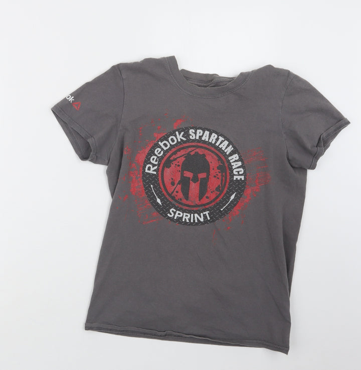 Spartan Mens Grey T-Shirt Size S