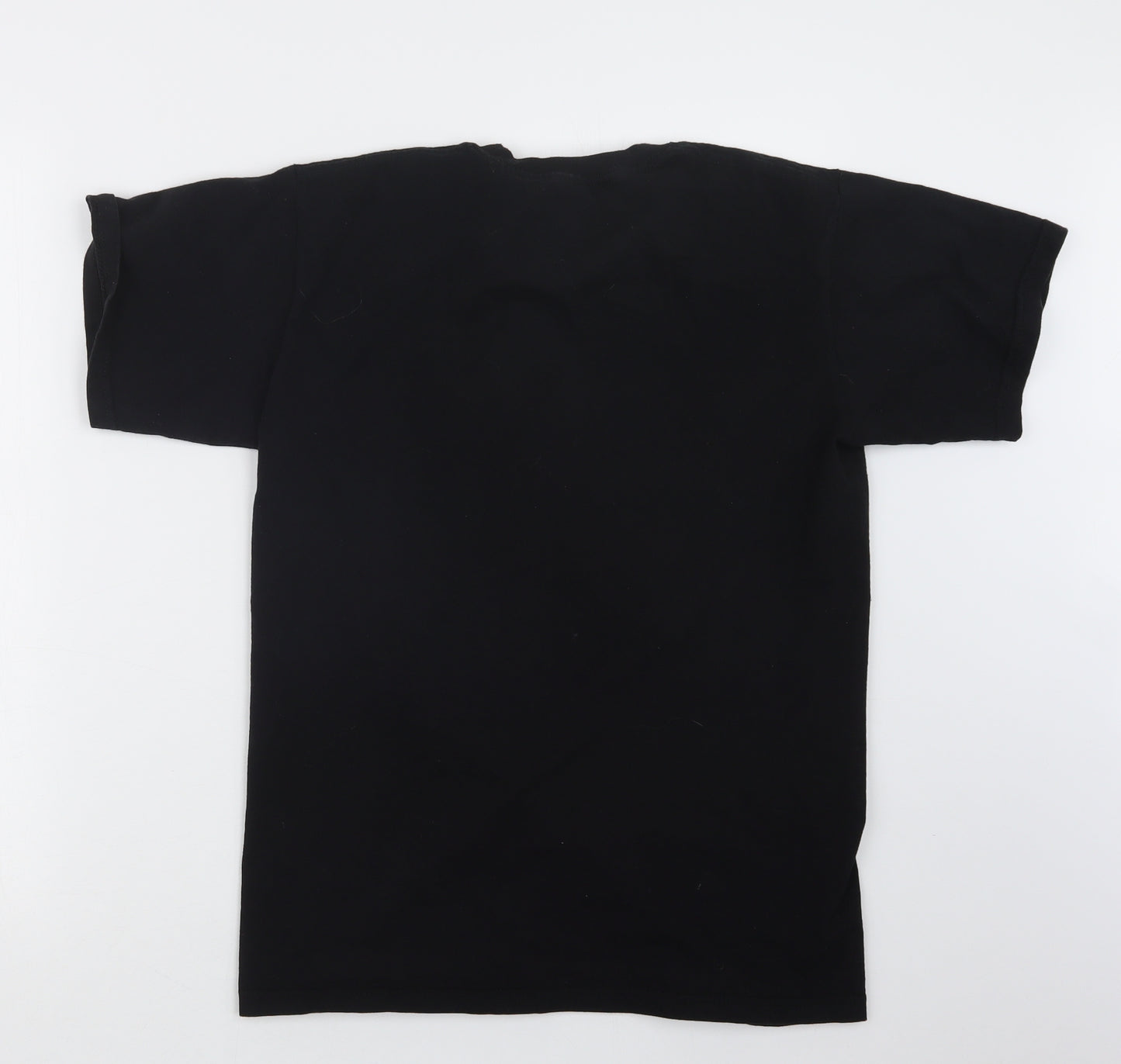 Fruit of the Loom Mens Black    T-Shirt Size S