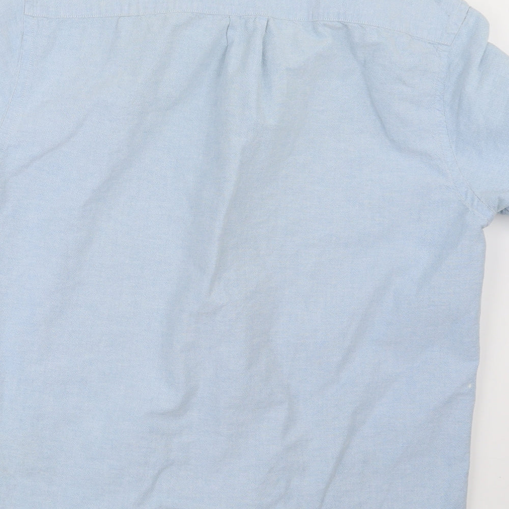 H&M Mens Blue  Denim  Button-Up Size M