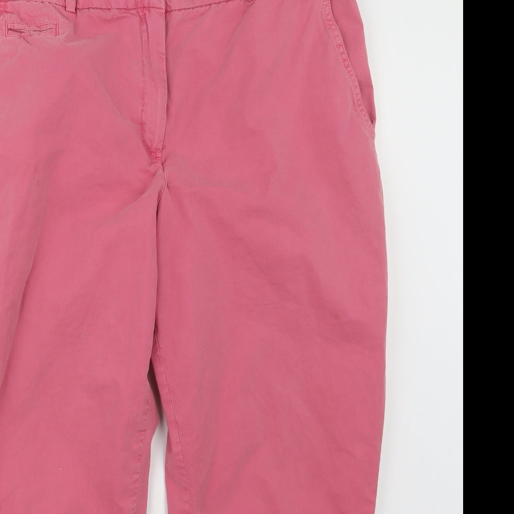 Marks and Spencer Womens Pink   Trousers  Size 18 L25 in