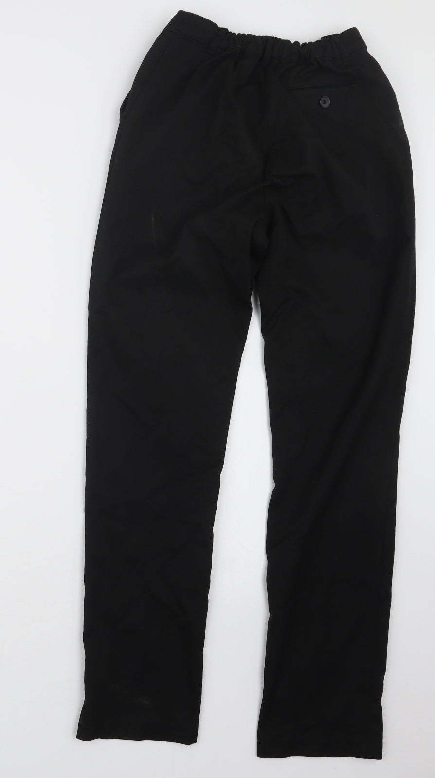 George Boys Black   Cargo Trousers Size 16 Years