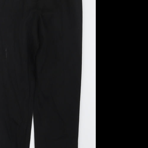 George Boys Black   Cargo Trousers Size 16 Years
