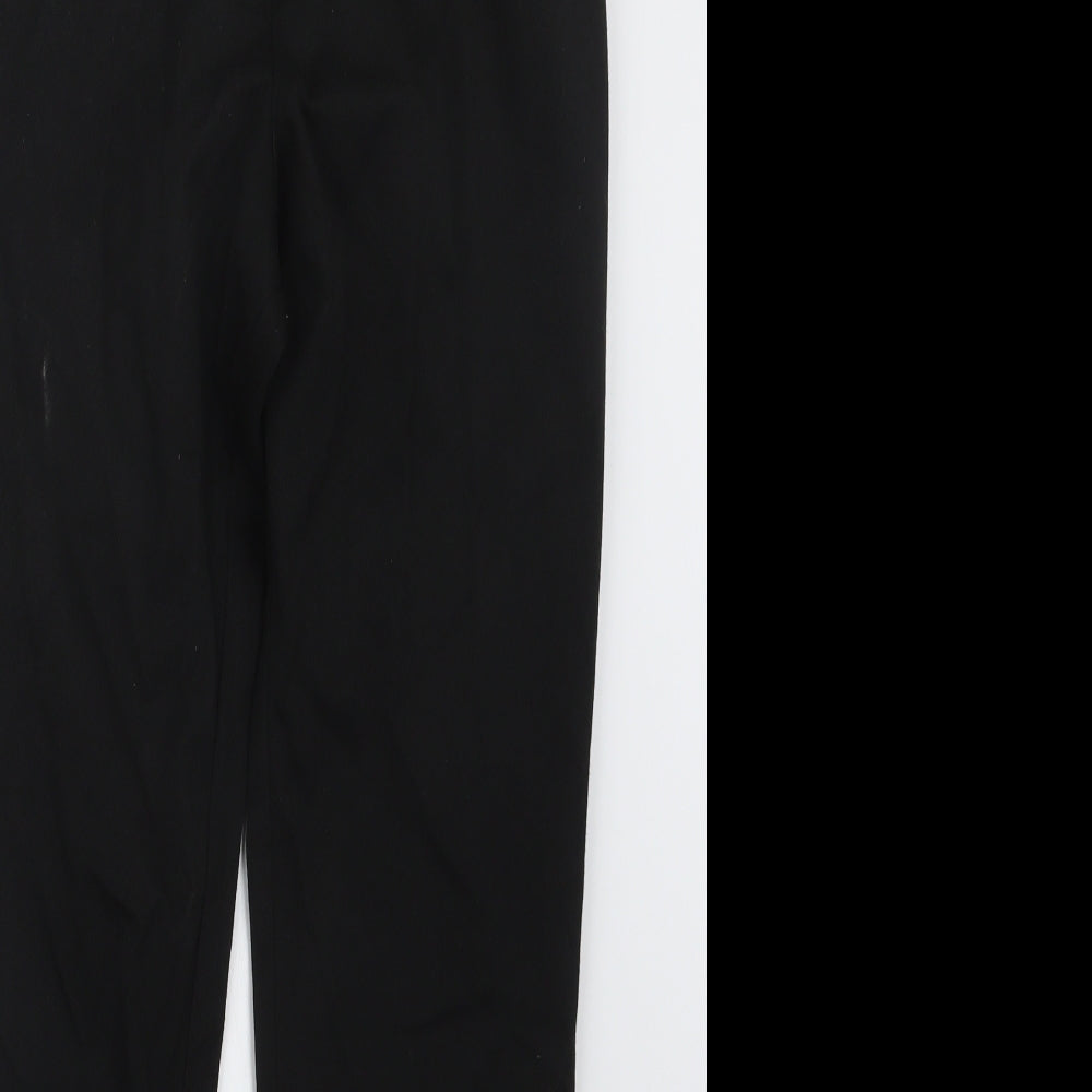 George Boys Black   Cargo Trousers Size 16 Years