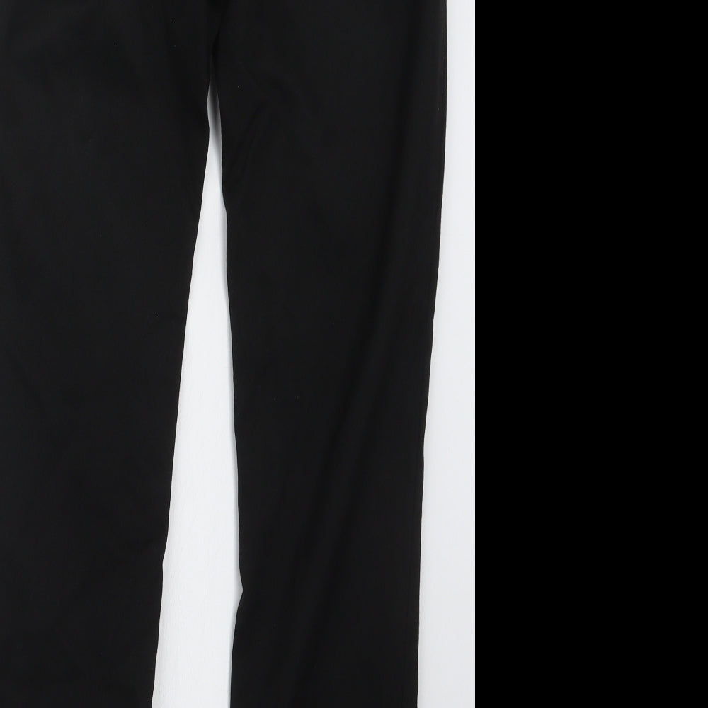 George Boys Black   Cargo Trousers Size 16 Years