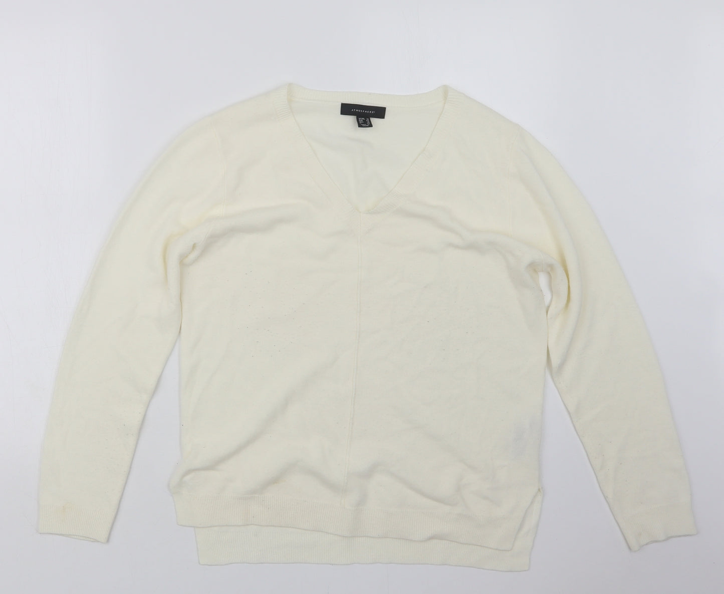 Atmosphere Womens Ivory  Knit Pullover Jumper Size 14