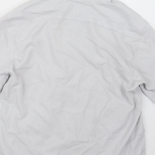 NEXT Mens Grey    Button-Up Size L