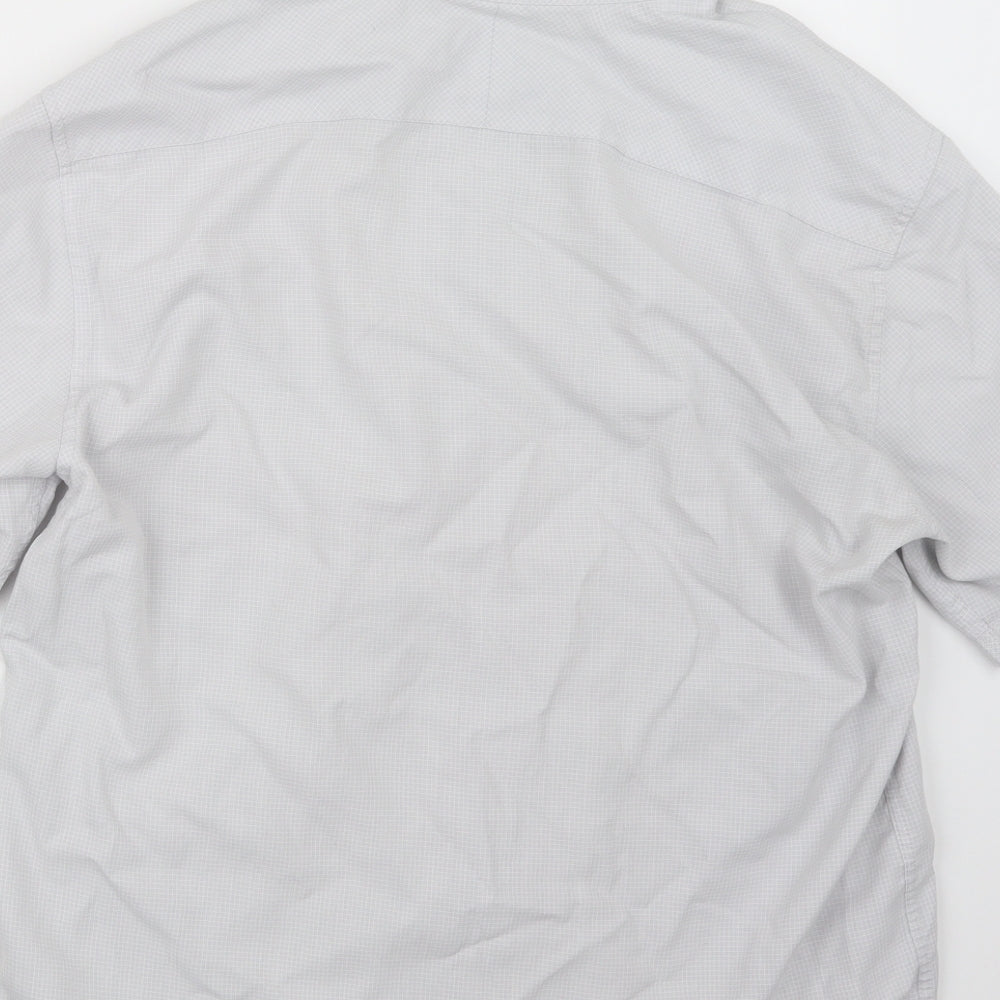 NEXT Mens Grey    Button-Up Size L