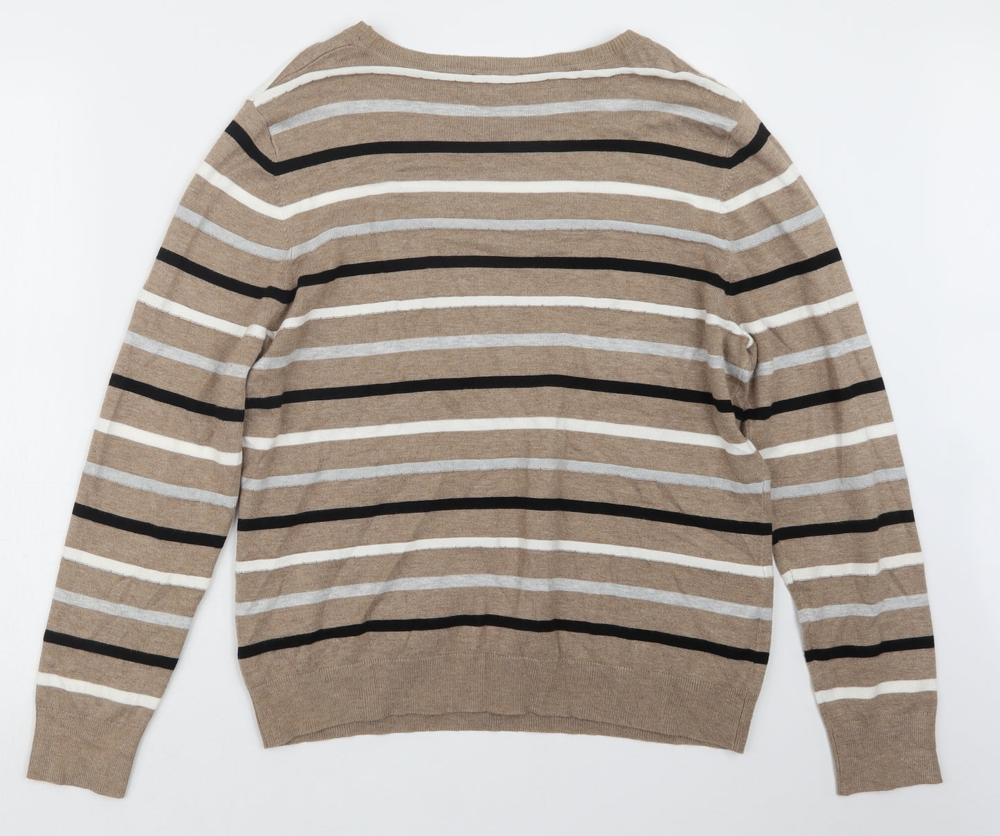 CC Womens Beige   Pullover Jumper Size XL