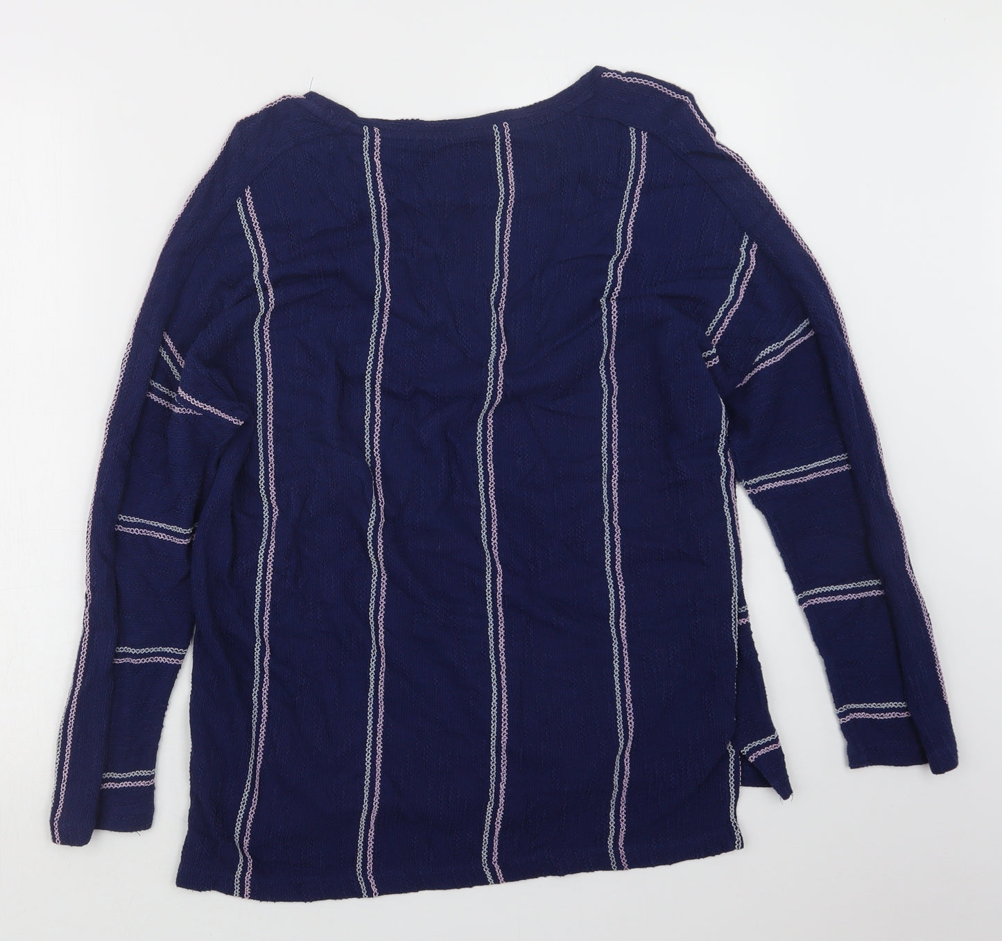 Preworn Womens Blue   Basic T-Shirt Size 14