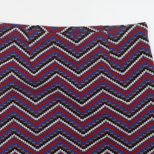 Preworn Womens Purple   Straight & Pencil Skirt Size 35 in