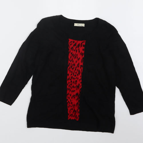 Precis Womens Black   Pullover Jumper Size M