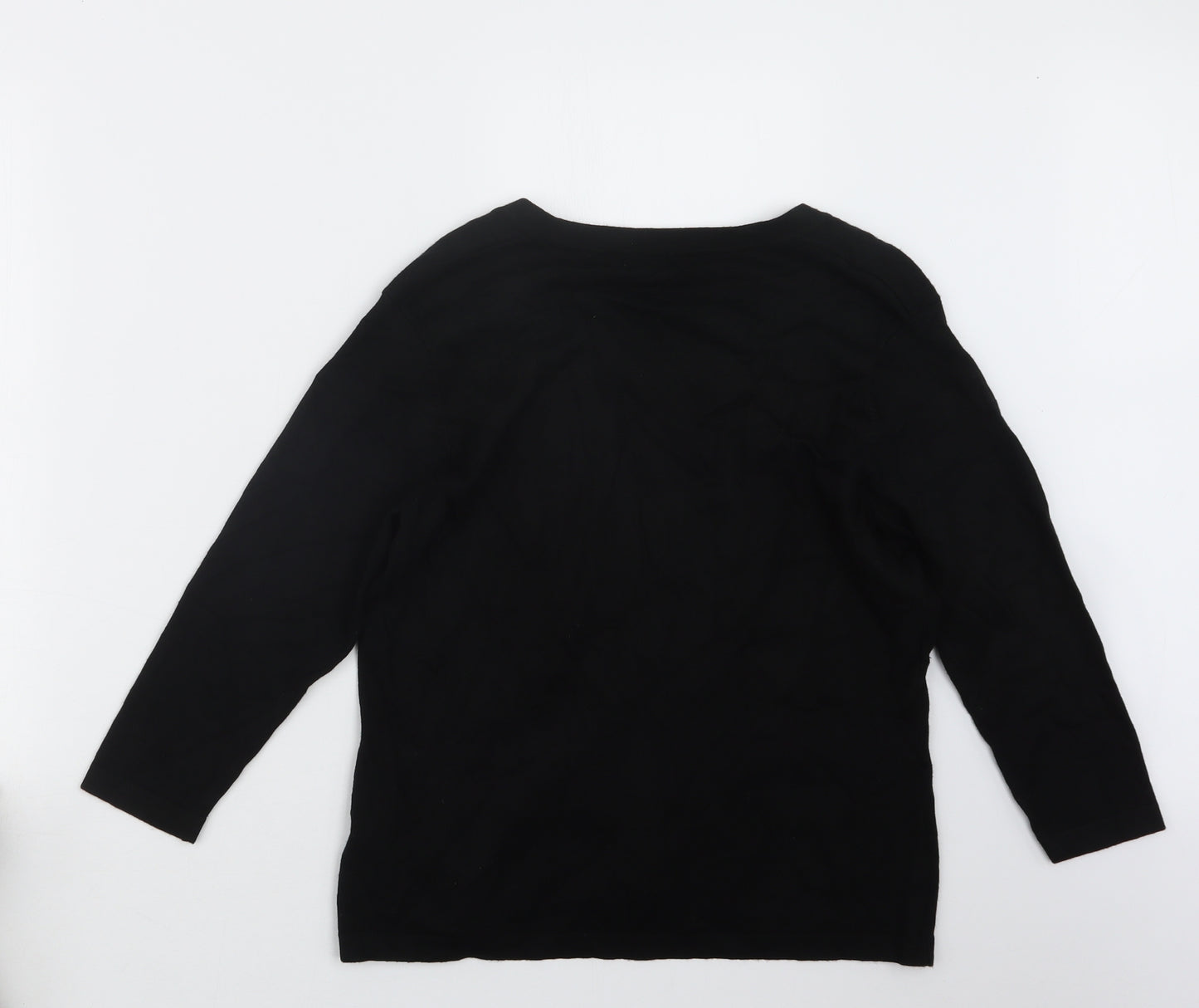 Precis Womens Black   Pullover Jumper Size M