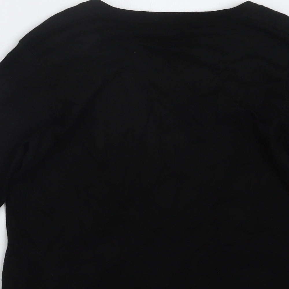 Precis Womens Black   Pullover Jumper Size M