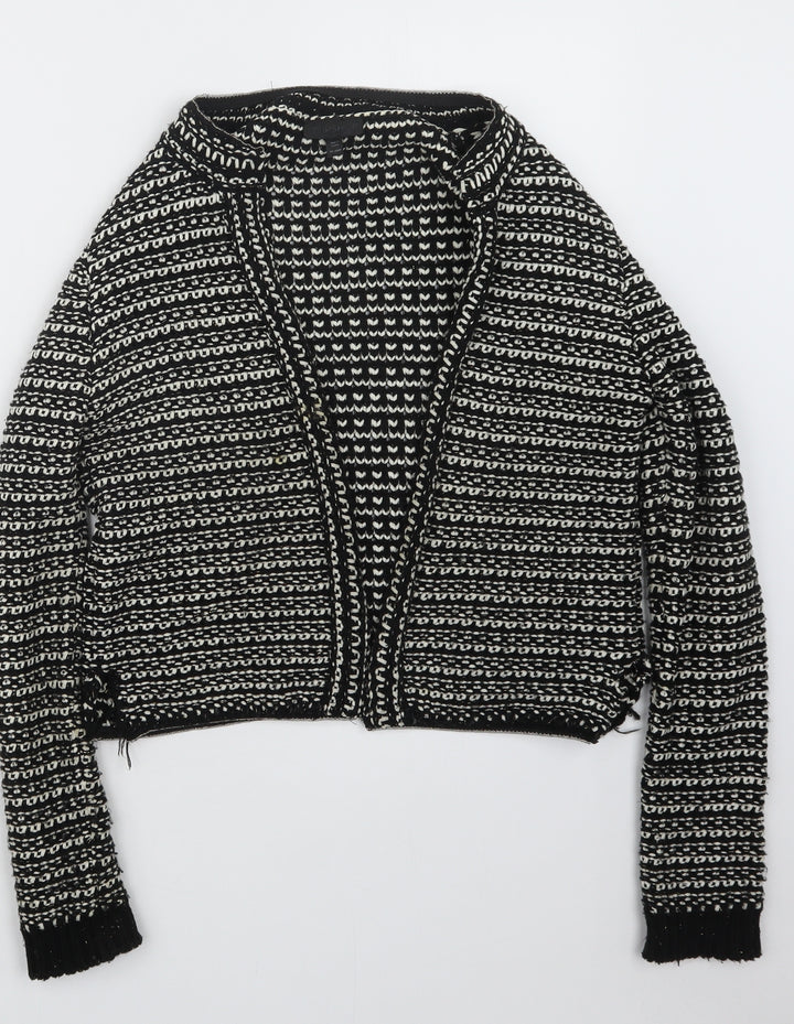 Topshop Womens Black   Jacket  Size 10