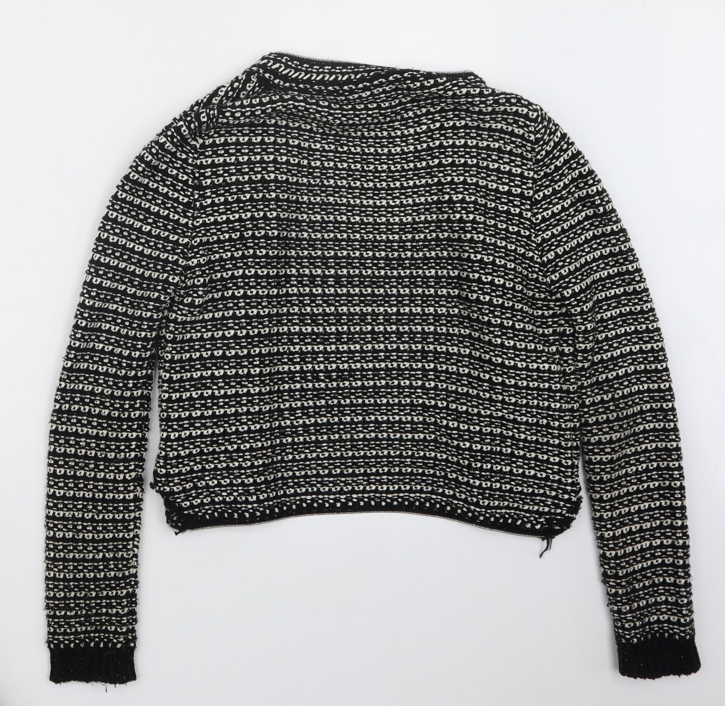 Topshop Womens Black   Jacket  Size 10