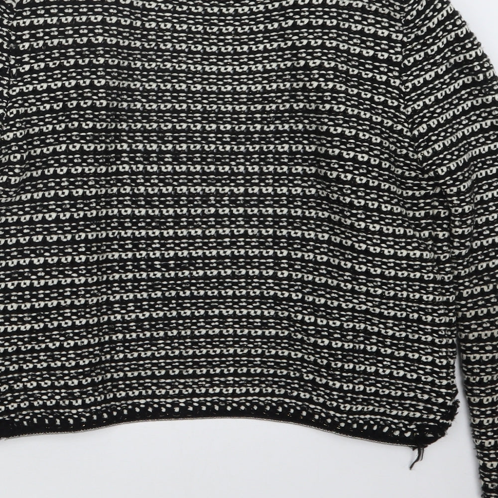 Topshop Womens Black   Jacket  Size 10