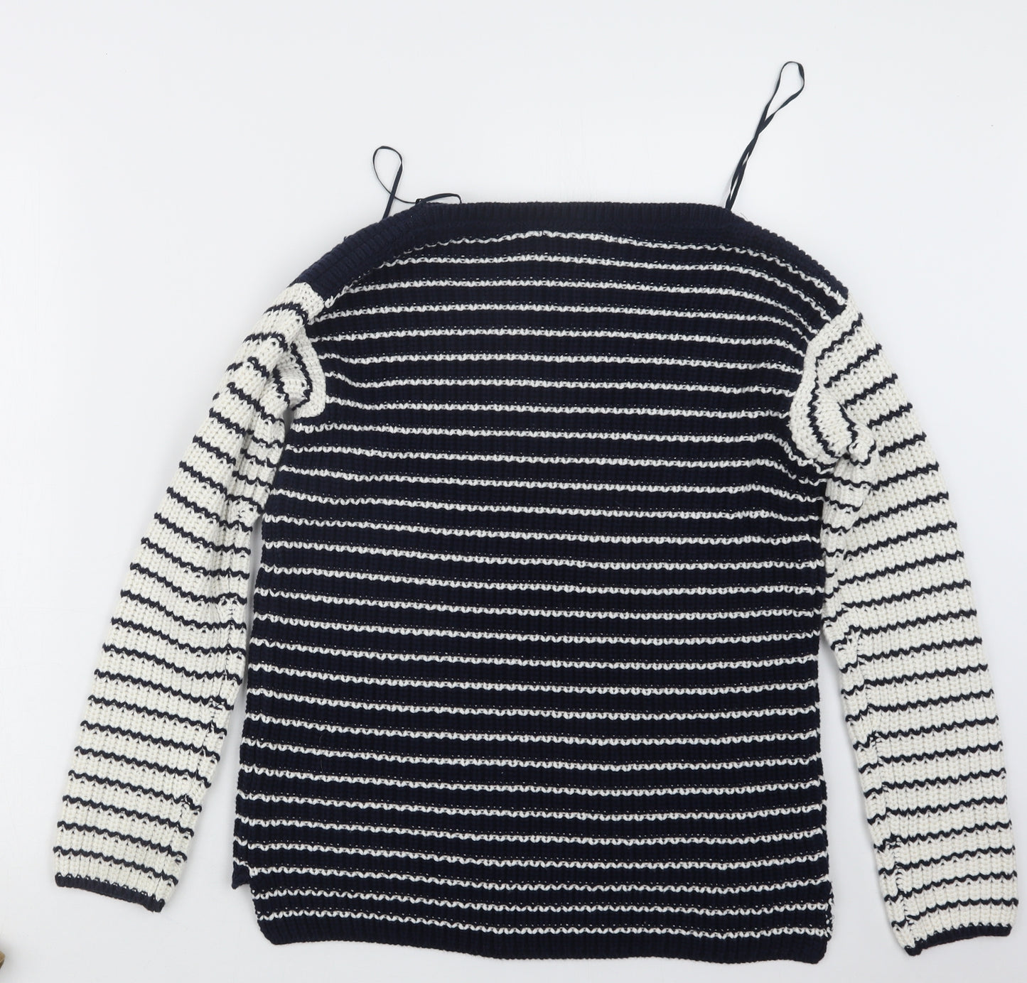 Marks and Spencer Womens Blue  Knit Pullover Jumper Size S