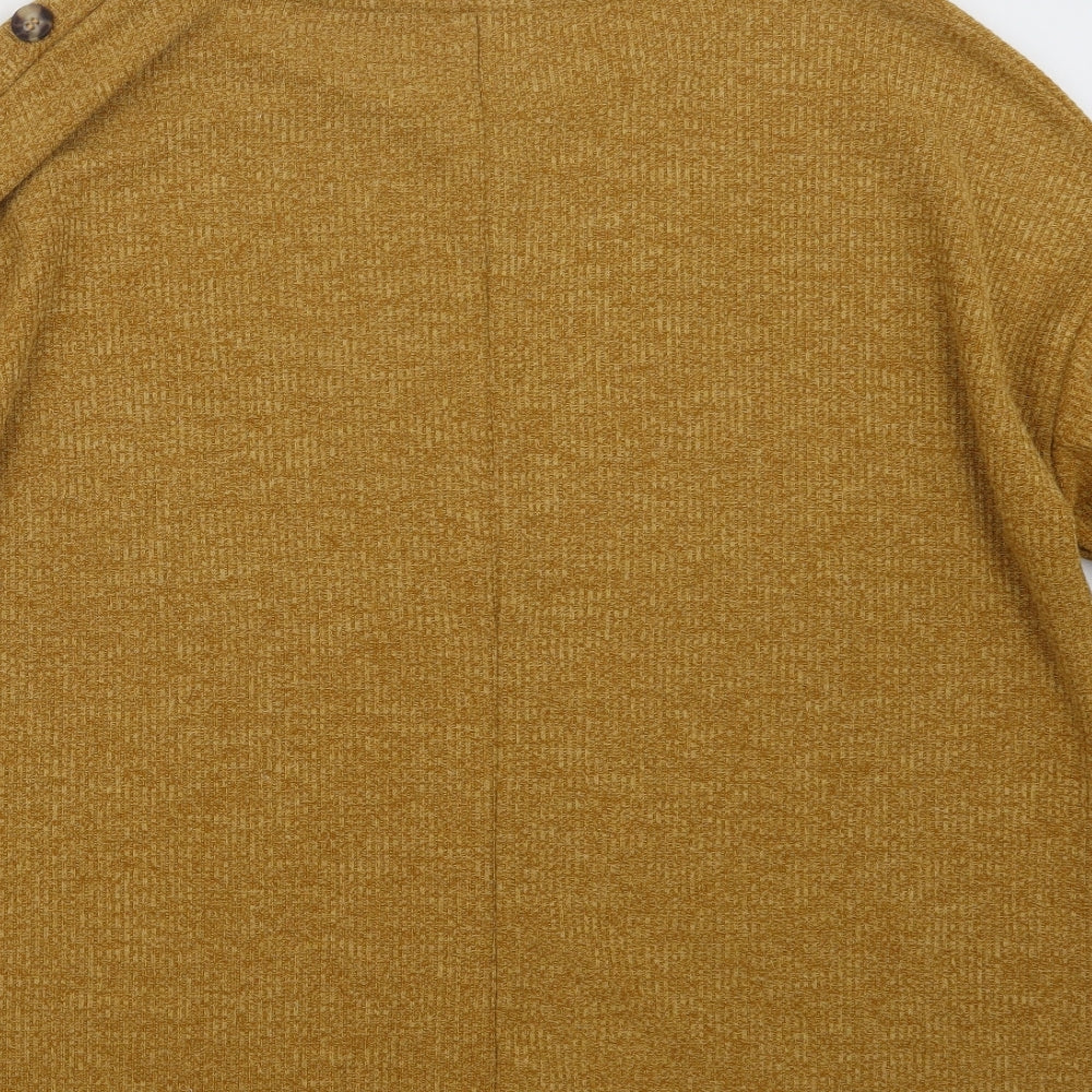 Papaya Womens Yellow   Pullover Jumper Size 22  - Curve