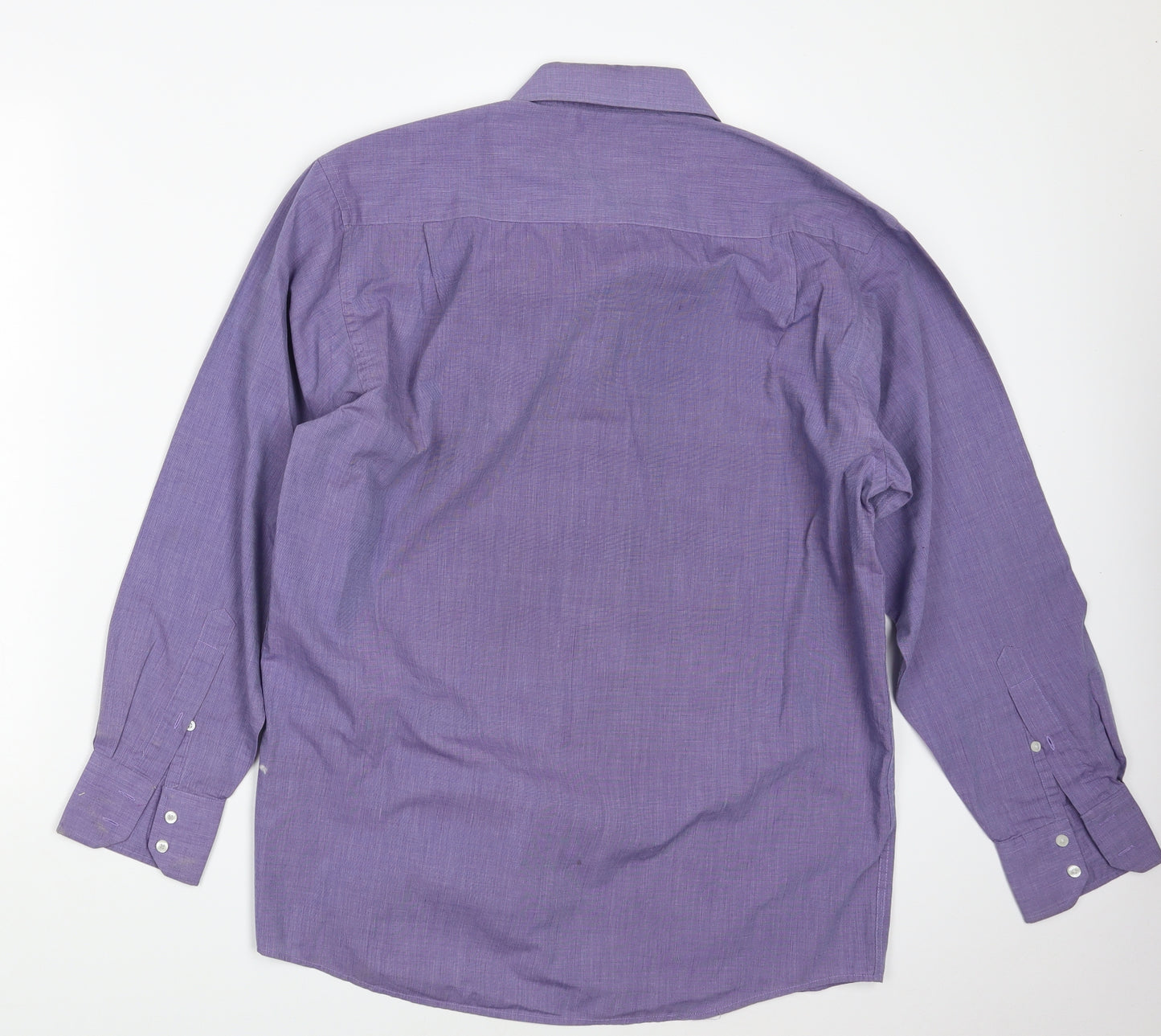 Dehavilland Mens Purple    Button-Up Size 15.5