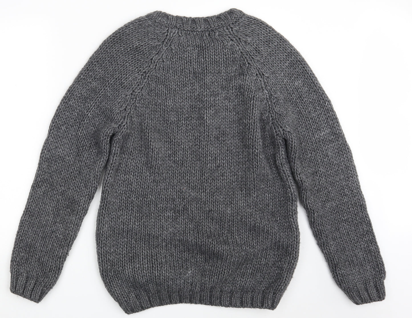 Zara Mens Grey   Pullover Jumper Size L