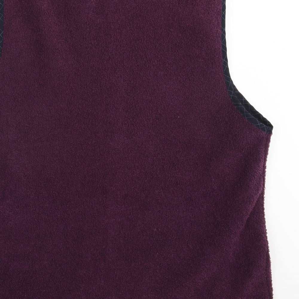 Country Rose Womens Purple   Gilet Jacket Size 18
