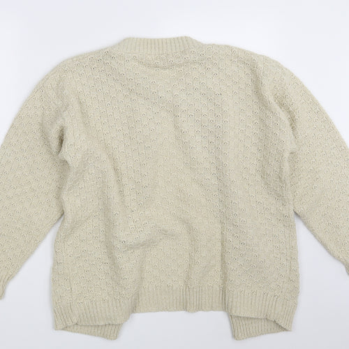 Insight Womens Beige   Cardigan Jumper One Size