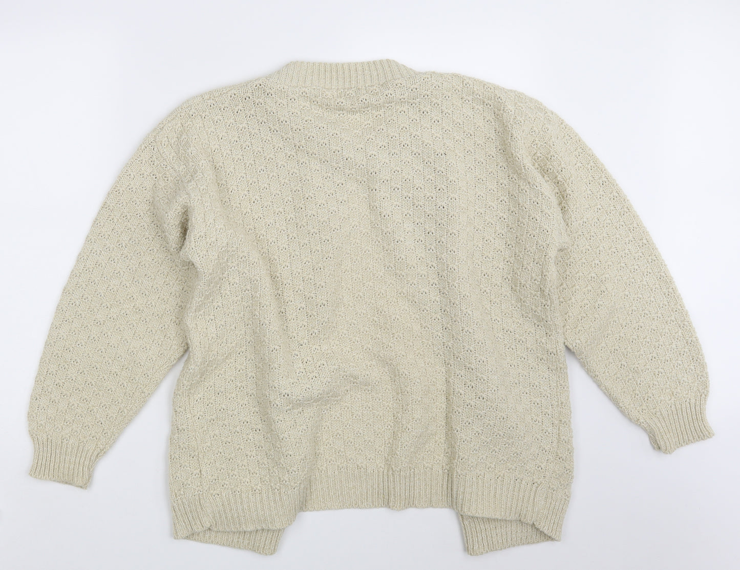 Insight Womens Beige   Cardigan Jumper One Size