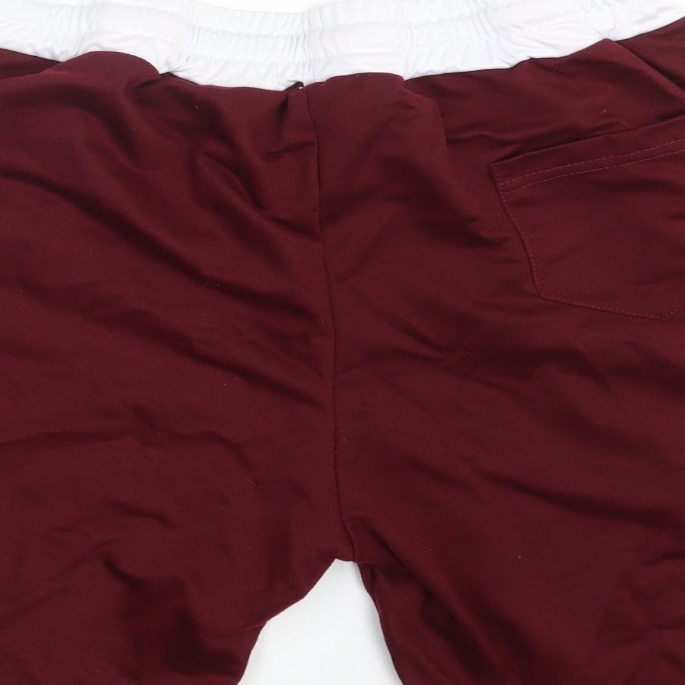 Nike Mens Purple   Sweat Shorts Size 2XL
