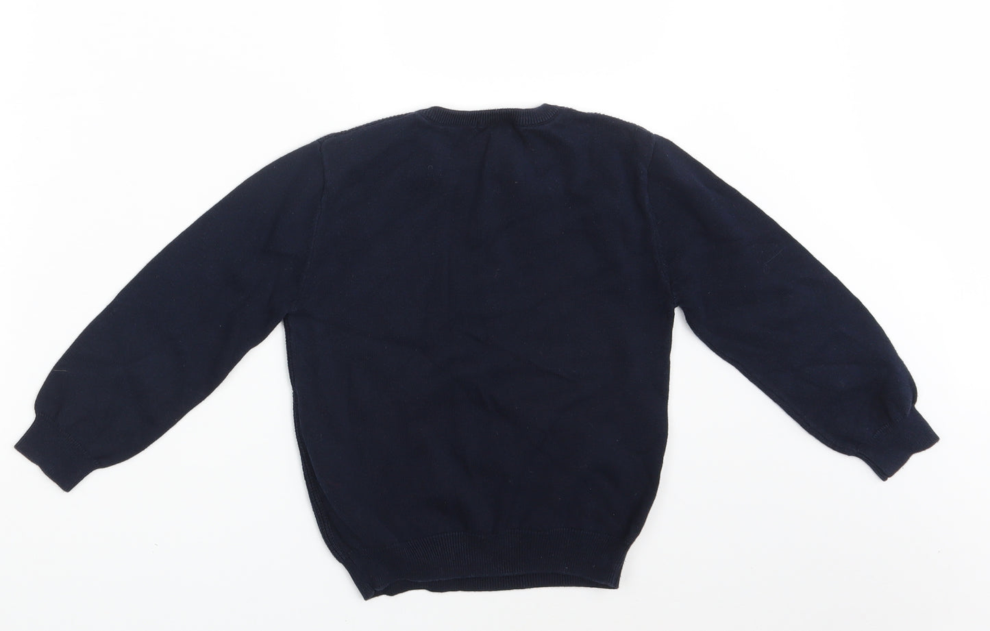 Primark Boys Blue   Pullover Jumper Size 6-7 Years