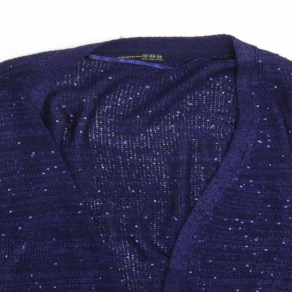 Atmosphere Womens Blue   Cardigan Jumper Size 12