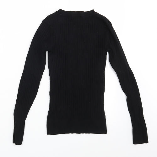 New Look Womens Black   Pullover Jumper Size 6