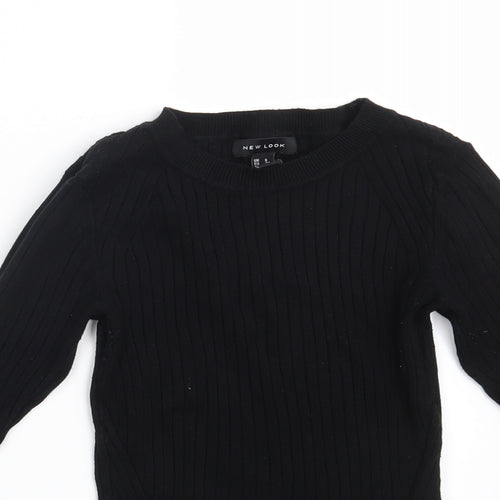 New Look Womens Black   Pullover Jumper Size 6