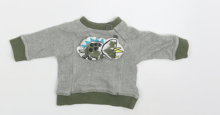 Nutmeg Baby Green   Pullover Jumper Size 0-3 Months
