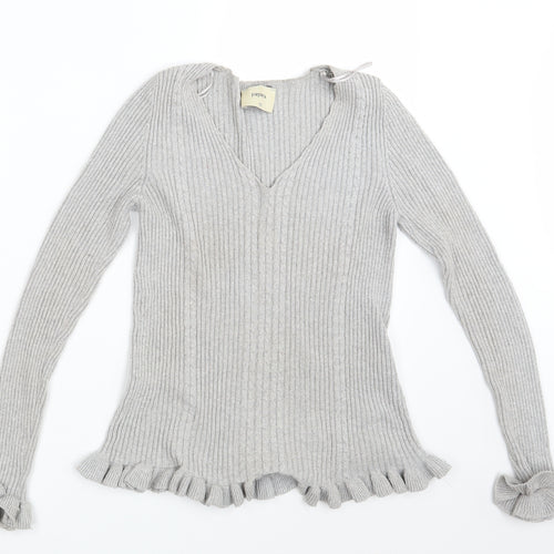 Papaya Womens Grey   Pullover Jumper Size 10