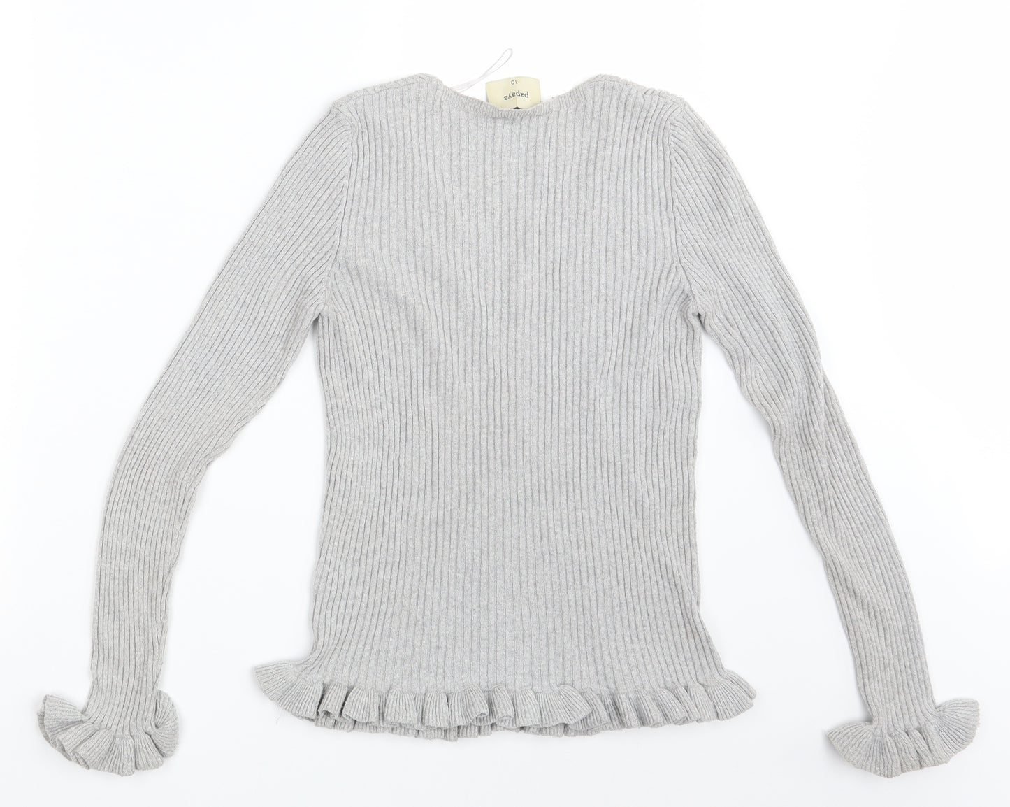 Papaya Womens Grey   Pullover Jumper Size 10