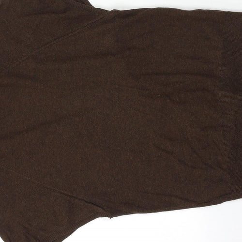 APH ORISM Womens Brown  Knit Cardigan Jumper Size S