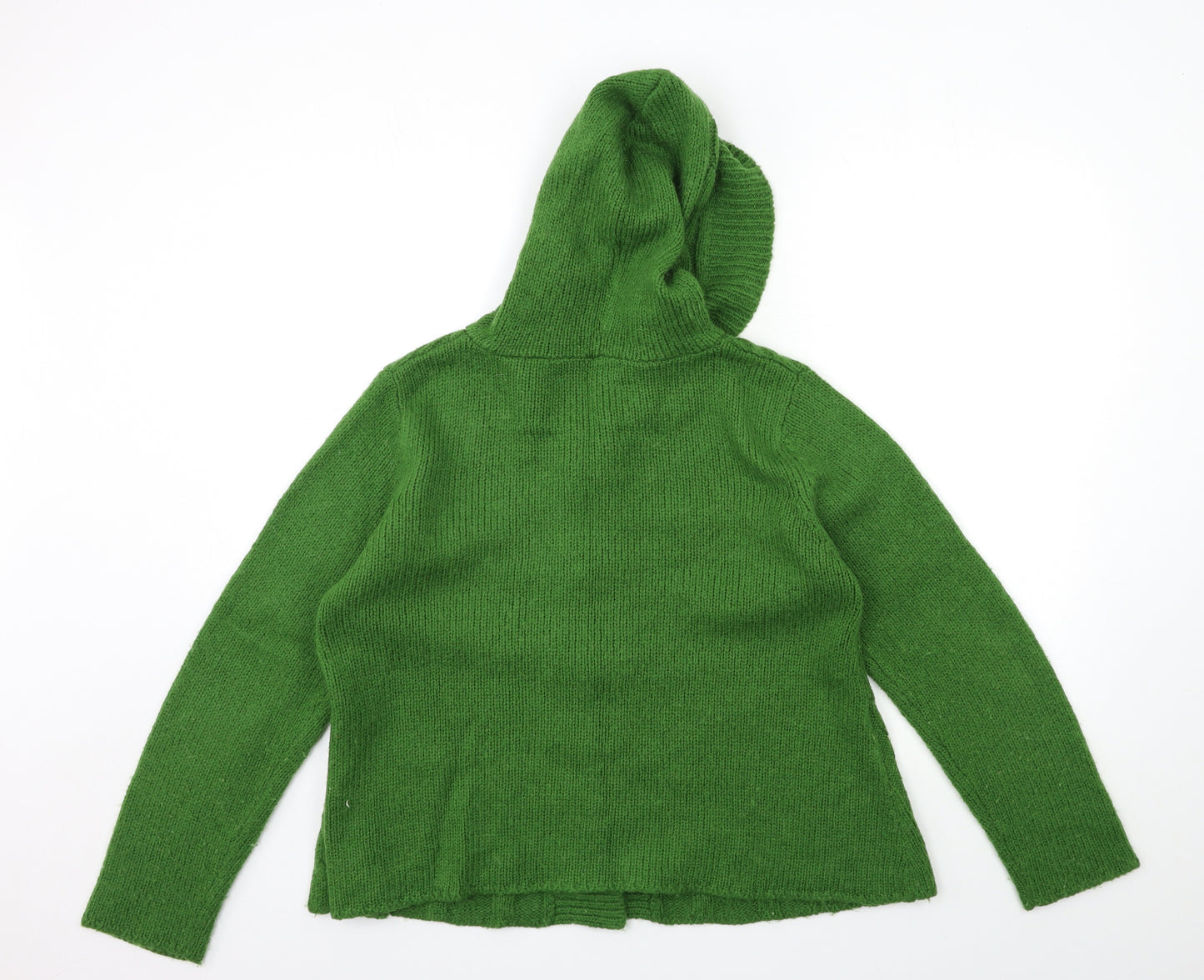 TU Womens Green  Knit Cardigan Jumper Size 18