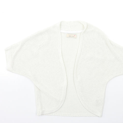 Per Una Womens Beige  Knit Cardigan Jumper Size 8