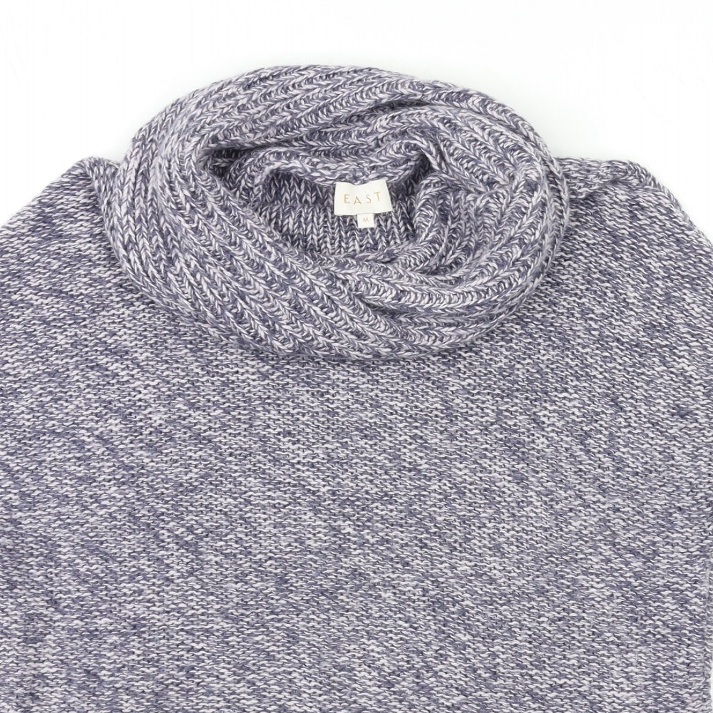 EAST Womens Purple  Knit Pullover Jumper Size M