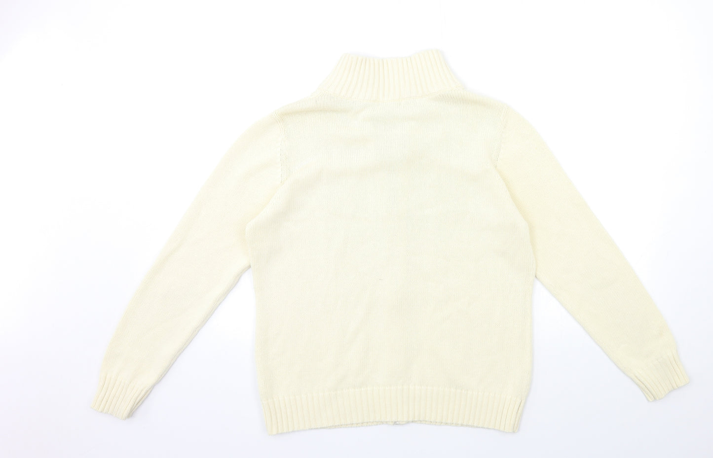 Bonmarché Mens Beige  Knit Cardigan Jumper Size M