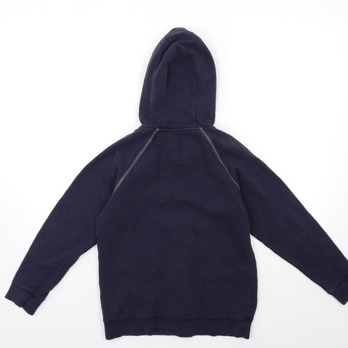 Matalan Boys Blue  Jersey Full Zip Hoodie Size 12 Years