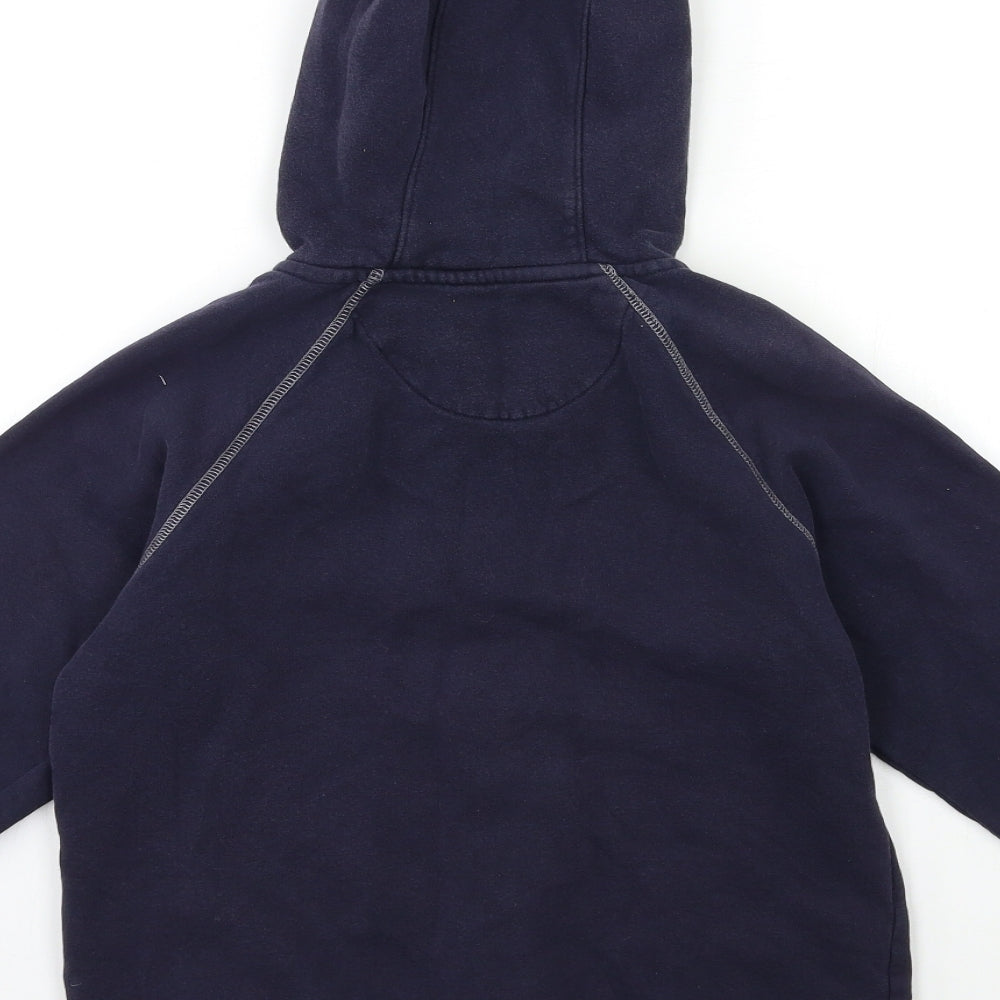 Matalan Boys Blue  Jersey Full Zip Hoodie Size 12 Years