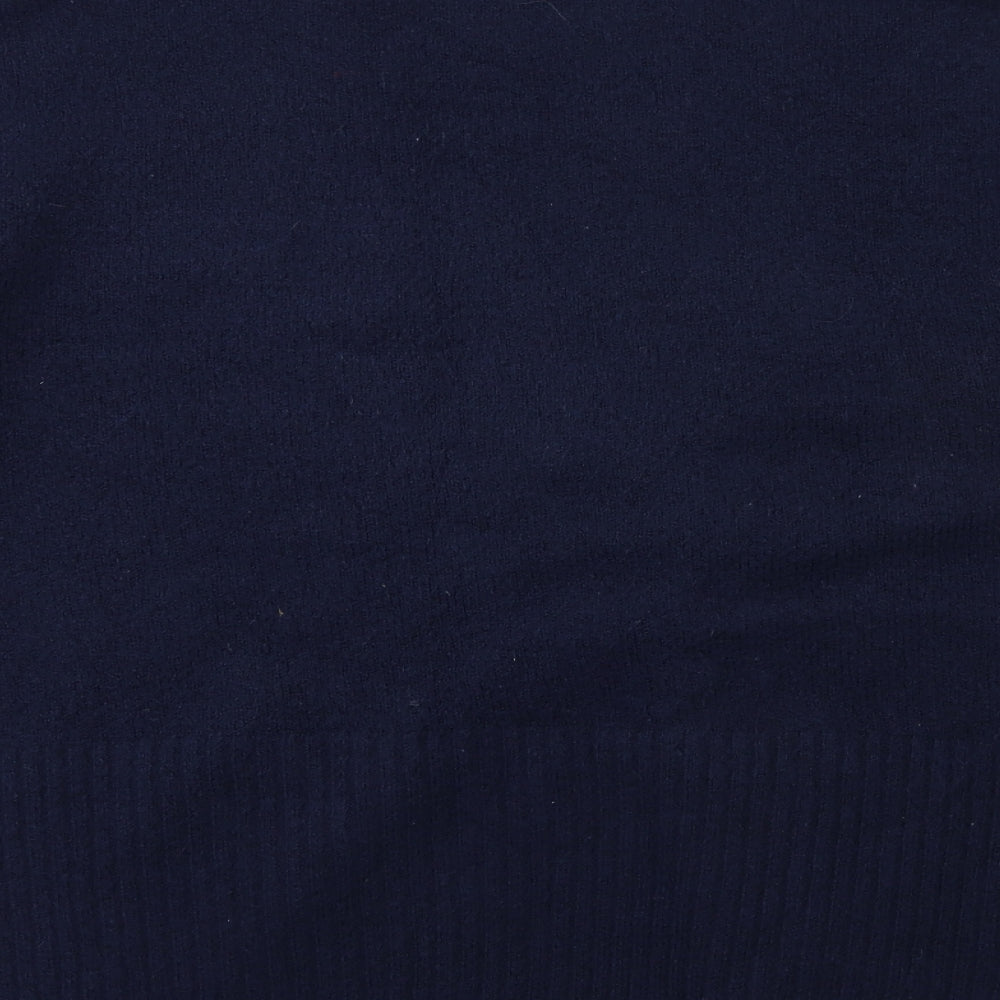 Marks and Spencer Womens Blue  Knit Cardigan Jumper Size M