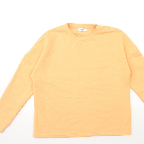 Papaya Womens Orange   Pullover Sweatshirt Size M