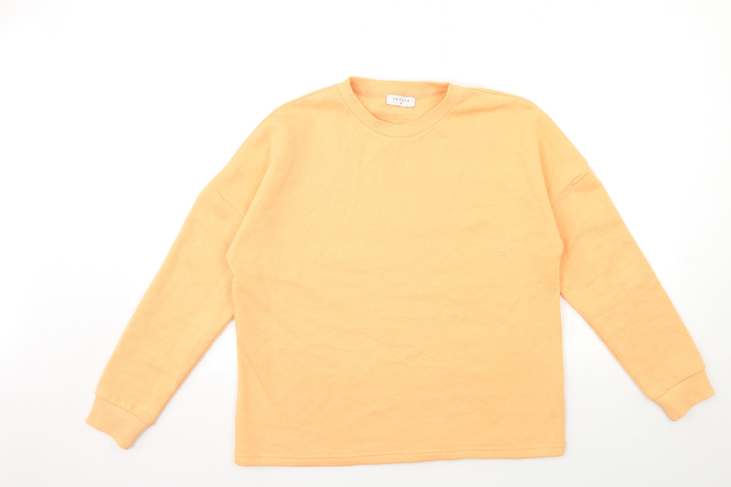 Papaya Womens Orange   Pullover Sweatshirt Size M